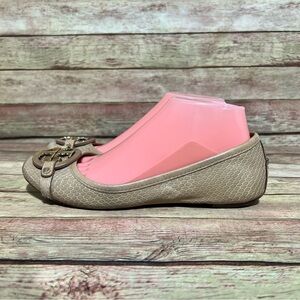 Tory Burch Snake Skin Flats